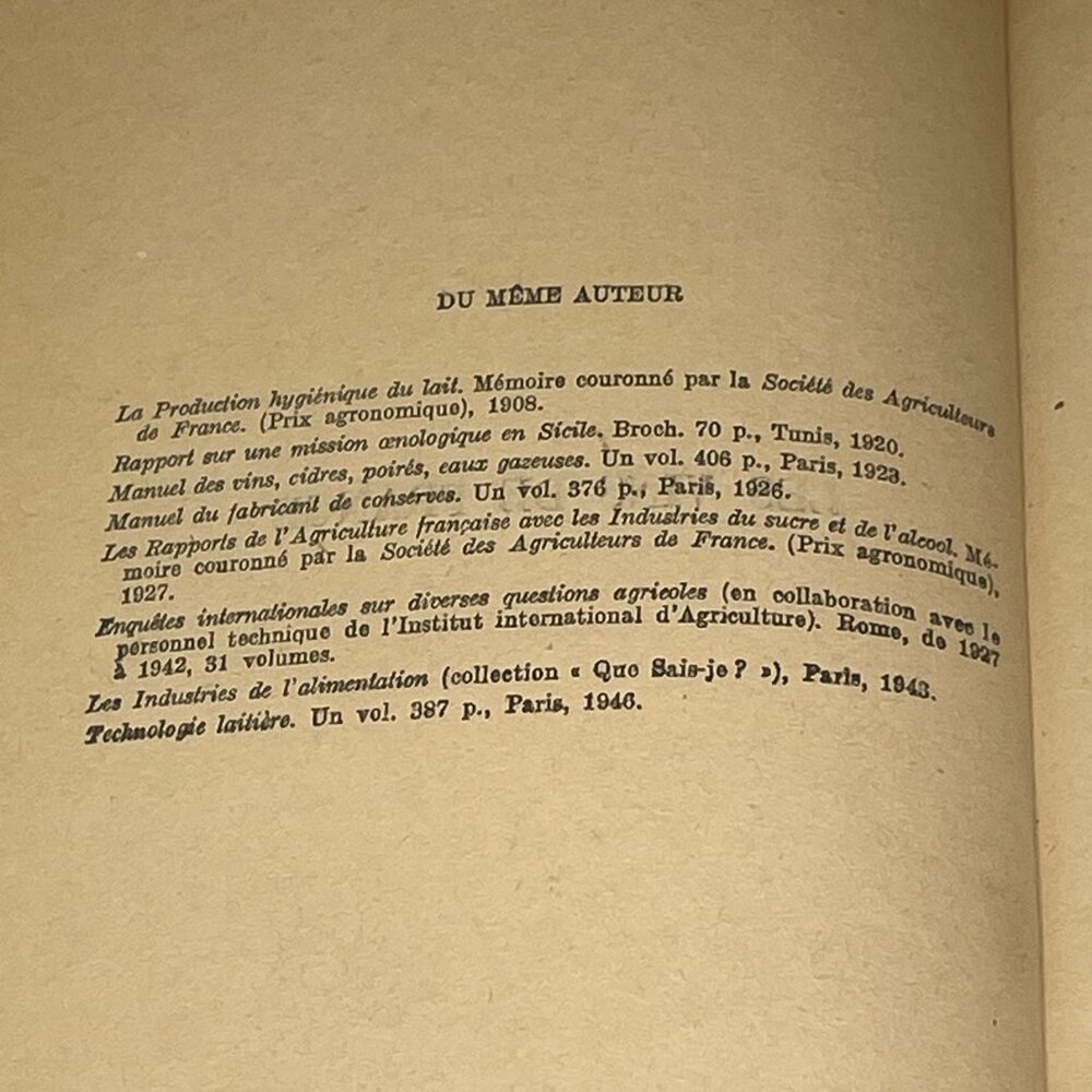 Les Vins De France 1946 Hardcover Wine Book - Picture 5 of 7